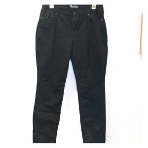 Black Skinny Jeans Size 16